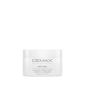 Плацентарная маска-активатор «Витамин С и церамиды» Placental Mask Demax 200 мл