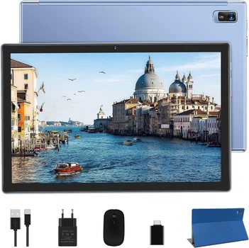 Планшет 10.1" IPS AOCWEI X900 12(6+6)/64Gb Android 13 8000mAh Wi-Fi Blue + Чехол