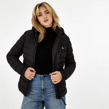 Куртка Jack Wills Luna Hooded Puffer Jacket Black, L (48) (11744489)