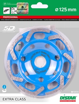 Фреза алмазная Distar ФАТ-С W Rotex 125/22.23 x 7 (16915067010)