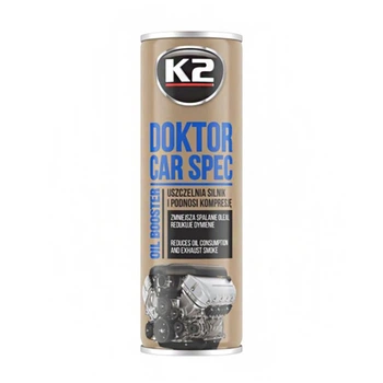 Присадка к маслу K2 DOKTOR CAR SPEC 443мл для двигателей бензиновых и дизельных улучшает смазку и снижает трение (1LO-TH_11C)