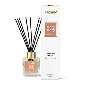Аромадифузор с палочками Winso Ultimate White - Happy, Happy 100мл