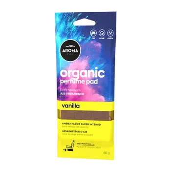 Ароматизатор Aroma Car Organic Perfume Pad 46 г - Vanilla сухой (11738)