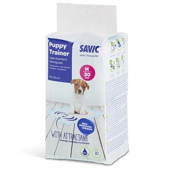 Одноразові пелюшки для собак Savic Puppy Trainer, 45 см х 30 см, 30 шт