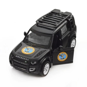 Автомодель серії «Шеврони Героїв» Land Rover Defender 110 «ГУР МО» TechnoDrive 250364M