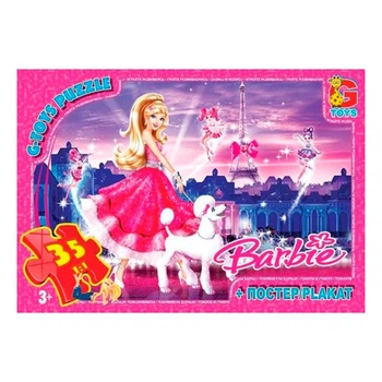 Пазли дитячі "Barbie" BA029 35 елементів
