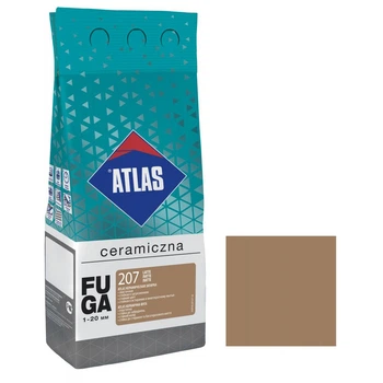 Фуга для плитки керамічна ATLAS CERAMICZNA 1-20 мм 207 латте 2 кг