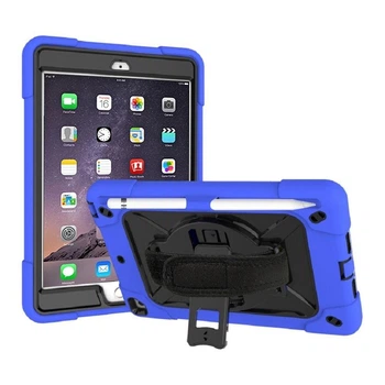 Чехол ARM Cover Apple iPad Mini 1 2 3 (7.9") защитный с ремнём и подставкой 360° Black/Blue