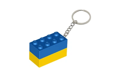 Конструктор LEGO Брелок "Твій донат на ЗСУ" 1 деталей (24081991)