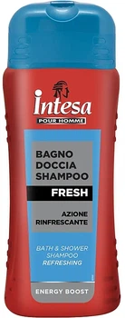 Шампунь-гель для душа 2 в 1 - Intesa Fresh Bath & Shower Shampoo 500ml (1140467-11345626)