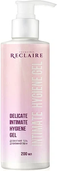 Делікатний гель для інтимної гігієни - Reclaire Delicate Intimate Hygiene Gel 200ml.