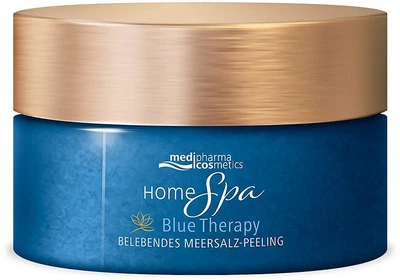 Пілінг для тіла з морською сіллю - Medipharma Cosmetics Home Spa Blue Therapy 250ml.