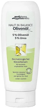 Дерматологический бальзам для тела с мочевиной 5% - Medipharma Cosmetics Haut In Balance Olivenol 200ml (1388488-21118824)