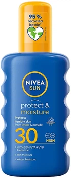 Сонцезахисний спрей "Захист та зволоження" SPF 30 - NIVEA SUN 200ml (708635-4765565)