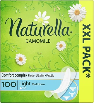 Naturella Camomile Light Multiform Ежедневные гигиенические прокладки, 100шт 100шт (794160-20502)
