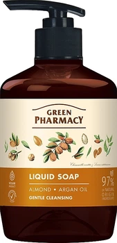 Рідке мило "Миндаль та арганова олія" - Green Pharmacy Liquid Soap 460ml (1399131-23324961)