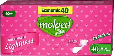 Molped Ежедневные прокладки Daily No Perfume Eco, 40 шт. 40шт (793444-67363)