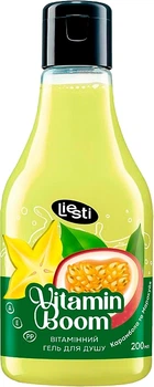 Витаминный гель для душа "Карамбола и Маракуйя" - Liesti Vitamin Boom Shower Gel 200ml (1318578-2737118)