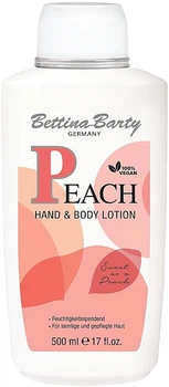 Лосьйон для рук та тіла "Персик" - Bettina Barty Peach Hand & Body Lotion 500ml (1361621-16439297)