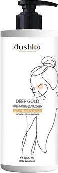 Крем-гель для душу - Dushka Deep Gold Shower Cream-Gel 1000ml.
