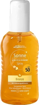 Сонцезахисний спрей для обличчя та тіла з екстрактом промеланіну - Medipharma Cosmetics Sonne SPF 50 200ml (1344008-8372775)