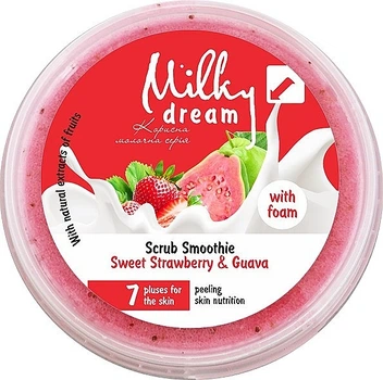 Скраб-смузи с пеной "Sweet Strawberry & Guava" - Milky Dream 140g (1159865-1547415-2)