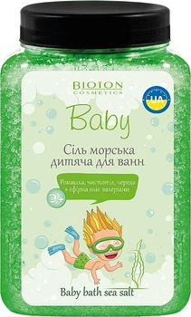 Морська дитяча сіль для ванн "Біотошка" - Bioton Cosmetics Sea Salt 750g (417839-73078)