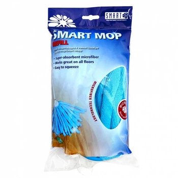 Насадка Smart Швеция Smartmopp Refill круглая для швабры Мальвина