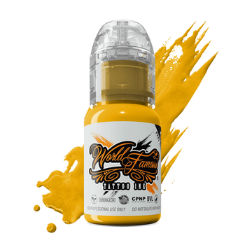 Тату краска World Famous California Gold 15мл USA