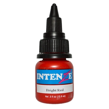 Тату фарба Intenze Bright Red 15мл USA