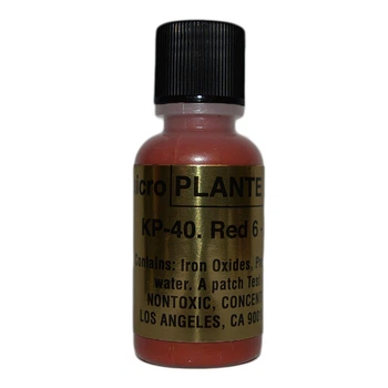 Краска для татуажа KP40 RED-6 (brown wine) 15 мл USA
