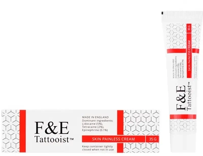 Анестезуючий крем (первинний) Tattooist 7% (6% лідокаїн, 2% тетракаїн, епінефрін 0,1%) 35 г