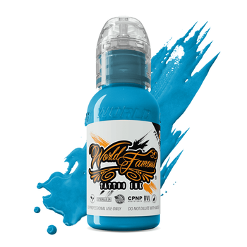 Тату краска World Famous Greenland Ice Blue 30мл USA