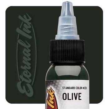 Тату краска Eternal Olive 15мл USA