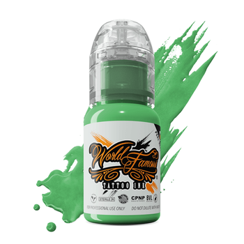 Тату краска World Famous Ireland Green 15мл USA