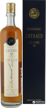 Коньяк Lheraud Cuvee 10 0.7 л 42% (3558270000048c)