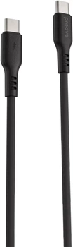 Кабель Proove Rebirth Type-C to Type-С 60 Вт 1 м Black (557680001)