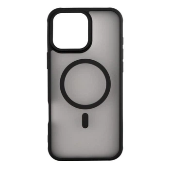 Прозрачный чехол Monblan Magnetic Crystal Case with MagSafe Black для iPhone 16 Pro Max (MMMt16PM)
