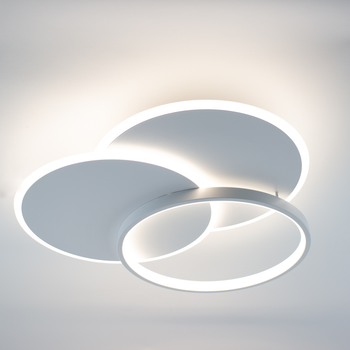 Керована світлодіодна люстра VEGA triple 80W 3R-ON/OFF-490×60-WHITE/WHITE-220-IP20