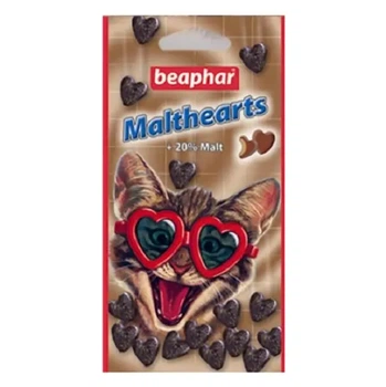 Malthearts, лакомство для вывода шерсти из желудка для кошек, 150 шт