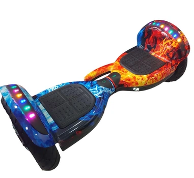 Гироборд 10 дюймов Smart Balance U10 Premium Огонь и лед (+Autobalance +BT +LED фары)