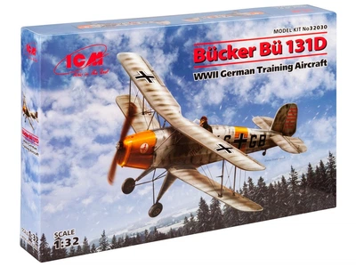Навчальний літак Bücker Bü 131D ICM (32030)