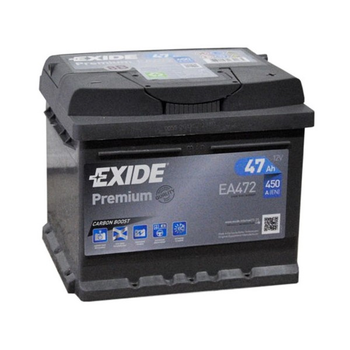 Аккумулятор автомобильный 47Ач 450А "+" справа EXIDE, EA472