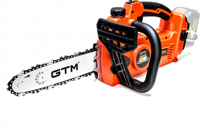 Пила цепная аккумуляторная GTM CS18/250BL 18В, шина 10"/25 см, КАРКАС (без АКБ и ЗУ) (CS18/250BL)