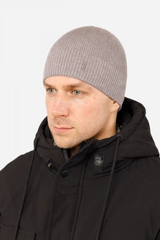 Чоловіча шапка CASKONA сірий One Size ЦБ-00260761