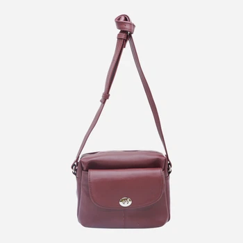 Сумка из натуральной кожи маленькая ARTiS Bags 918 4925 Бордовая