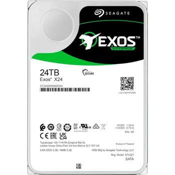 Жесткий диск 24 TB Seagate Exos X24 (ST24000NM002H)