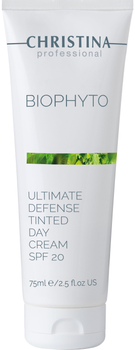 Денний крем Christina Bio Phyto Ultimate Defense тонуючий SPF 20 75 мл (7290100365878)