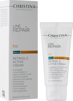 Крем для обличчя Christina Line Repair Fix Retinol E Active з ретинолом та вітаміном Е 60 мл (7290100368886)