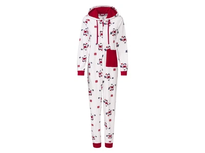 Пижама кигуруми флисовая для женщины Esmara LIDL 424526 L Белый